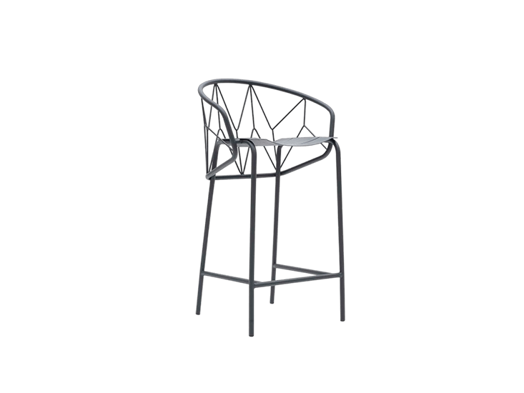Chaises et tables - Ataman Mesh-Chaise De Bar Chaises et tables - Ataman Mesh-Chaise De Bar