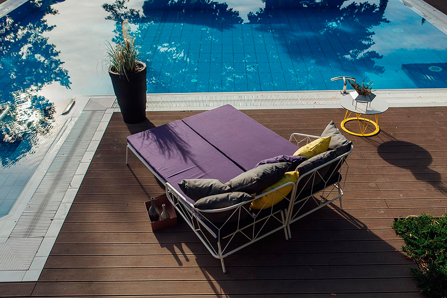 Ataman Mesh-Chaise Longue 4269